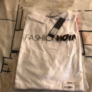 Short sleeve Eriolf color lock shirt form fashion nova